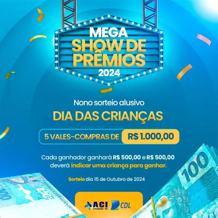 Mega Show de Prêmios 2024 